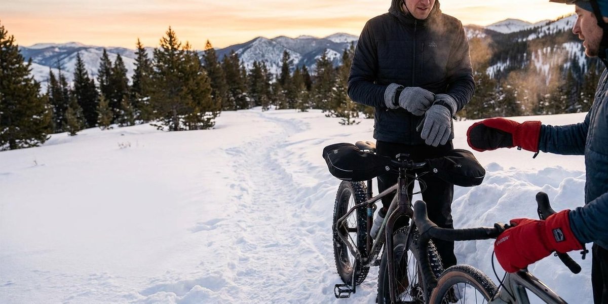 Winter cycling gloves: lobster vs 5‑finger vs pogies